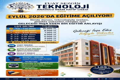 Gaziantep'in Yeni Teknoloji Lisesi Fuat Sezgin'e Yoğun İlgi