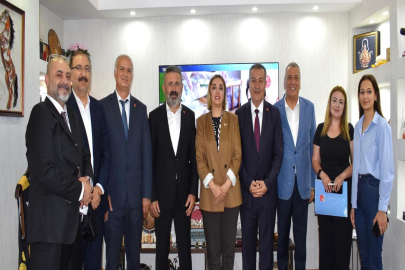 CHP Gaziantep İl Başkanlığı'ndan UGC Gaziantep Temsilcisi Aslı Emektar'a Ziyaret
