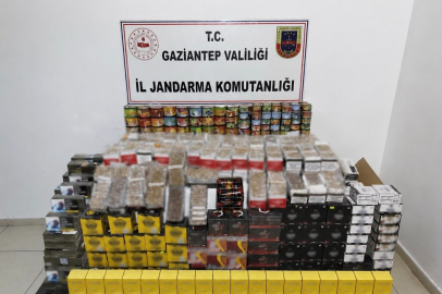 Gaziantep'te Kaçakçılık Operasyonu: 1,4 Milyon TL'lik Ürün Ele Geçirildi