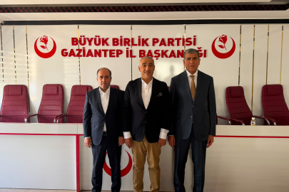 Altunkaya Group Yönetim Kurulu Başkanı Mahsum Altunkaya'dan BBP Gaziantep İl Başkanı Orhan Kızılaslan'a Ziyaret