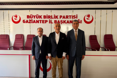 Altunkaya Group Yönetim Kurulu Başkanı Mahsum Altunkaya'dan BBP Gaziantep İl Başkanı Orhan Kızılaslan'a Ziyaret