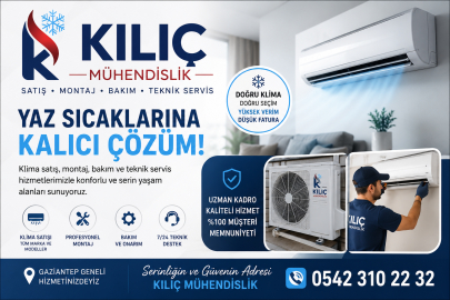 Artan Sıcaklıklarda Çözüm Kılıç Mühendislik'ten