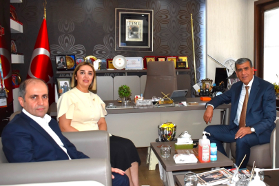 Mahsum Altunkaya’dan UGC Gaziantep Temsilcisi Aslı Aslan Emektar’a Ziyaret