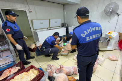 Şahinbey’de Halk Sağlığını Tehdit Eden 703 Kilo Et ve Sakatat İmha Edildi