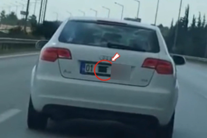 Plakasını Gizleyerek Otoyolda Seyreden Araca 140 Bin TL Ceza