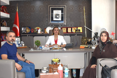 Doç. Dr. Nesibe Kantar’dan UGC Gaziantep Temsilcisi Aslı Emektar’a Ziyaret