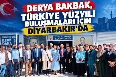 DERYA BAKBAK, TÜRKİYE YÜZYILI BULUŞMALARI İÇİN DİYARBAKIR’DA
