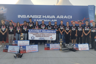 Şahinbeyli Gençlerden TEKNOFEST’te Çifte Gurur: Türkiye 1’inciliği ve 3’üncülüğü