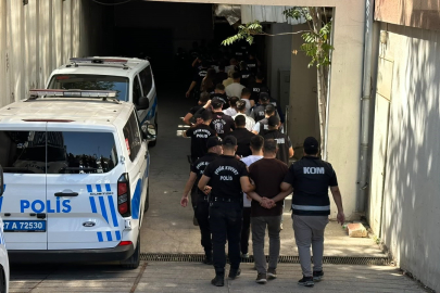 Gaziantep’te Organize Suç Operasyonu! 28 Şüpheli Adliyede