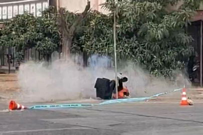 Gaziantep’te Bomba Paniği! Şüpheli Çanta Kontrollü Patlatıldı