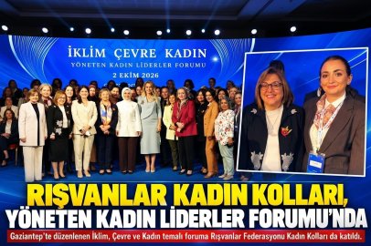 RIŞVANLAR KADIN KOLLARI, YÖNETEN KADIN LİDERLER FORUMU'NDA