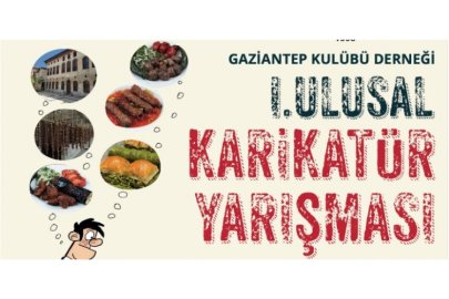 Gaziantep’te Gastronomi Temalı Karikatür Yarışması Başlıyor