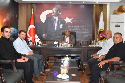 Kilis Gazeteciler Cemiyeti Başkanı Güneş’ten Kızılaslan’a Anlamlı Ziyaret