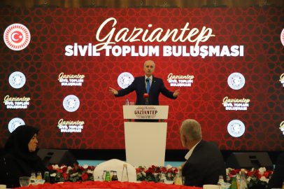 TBMM BAŞKANI KURTULMUŞ GAZİANTEP’TE SİVİL TOPLUMLA BULUŞTU