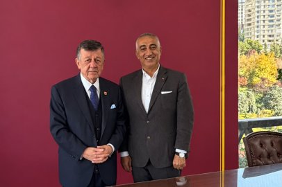 Kızılaslan’dan Yavuz Kaya’ya Genel Merkezde Ziyaret