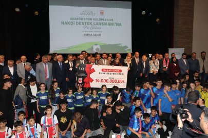 Gaziantep’te sporun geleceğine 14 milyon TL’lik yatırım