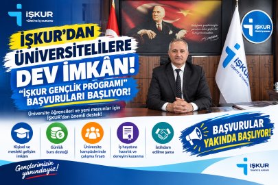 İŞKUR'dan Üniversitelilere Dev İmkân: "İŞKUR Gençlik Programı" Başvuruları Başlıyor!