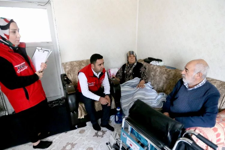 Engelli bireylerin medikal malzemeleri evlerine teslim ediliyor