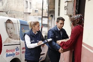 Gaziantep büyükşehir anne adayları için 5 milyon litre süt dağıttı
