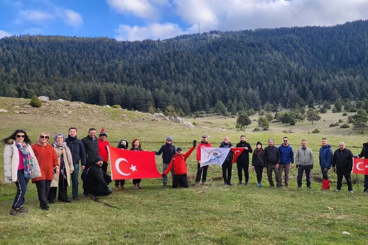 GADADİK Gaziantep Dağcılık Kulübü üyeleri şehitlerimiz için yürüdü