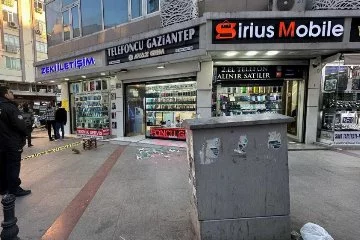 Gaziantep'te iş yerine silahlı saldırı: 1 yaralı