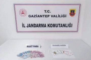 Gaziantep'te kumar ve bahis oynayanlara 'mengene' baskını
